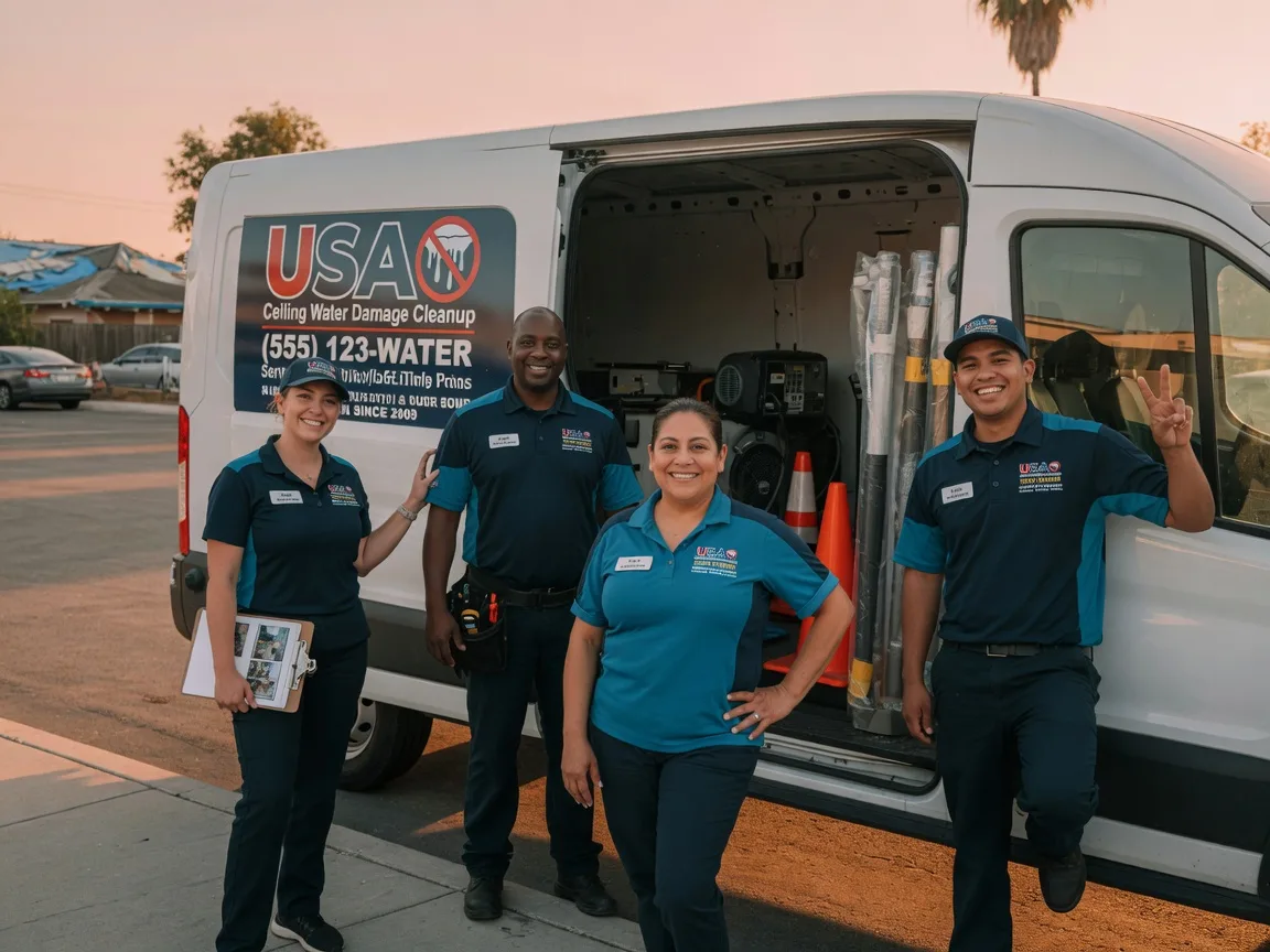 Ceiling Water Damage Restoration company in Kingsburg, CA
